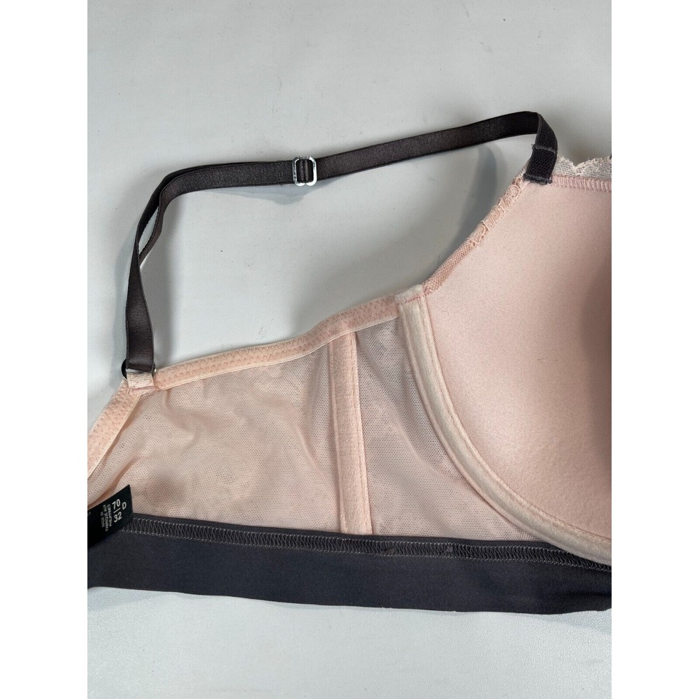 WOMENS MONTELLE INTIMATES CREM‎ FLORAL LACED BRA - 32/D - Picture 7 of 9